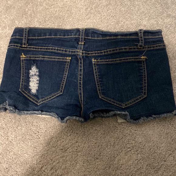 2.1 Denim Dark blue shorts. Size 26. Good, used condition. - Picture 2 of 2